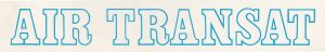 Logo Air Transat 1981 - Course aérienne