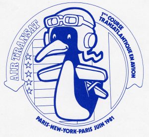 Logo Air Transat 1981 - Course aérienne